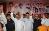 Mumbai Congress welcomes AICC Minority President Adv.Khurshid Ahmed Sayyed at Mumbai Rajiv Gandhi Bhavan.