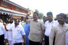 Opposition Party Leaders protest at Nagpur vidhan bhavan.