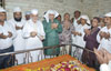 AICC Gen.Sec.& MP.Gurudas Kamat Visit Hazrat Chand Shah Wali Dargah at Powai.