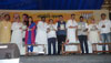 BJP State All Office Bearers Meeting at Andheri Sports Complex.