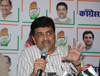 MPCC President Ashokrao Chavan During Press Conference at Gandhi Bhavan. MPCC President Ashokrao Chavan During Press Conference at Gandhi Bhavan.