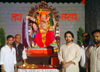 Ex.MP Dr.Nilesh Narayanrao Rane visit Kharghar Navi Mumbai Ganesh Mandal. Ex.MP Dr.Nilesh Narayanrao Rane visit Kharghar Navi Mumbai Ganesh Mandal.