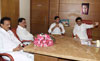 Congress Leaders Ashokrao Chavan & Sachin Pilot at Gandhi Bhavan. Congress Leaders Ashokrao Chavan & Sachin Pilot at Gandhi Bhavan.