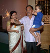 MINISTER NARAYANRAO RANE WITH FAMILY ON OCCASION OF DIWALI FESTIVAL AT SWANAND BANDRA.