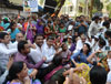 MP.Priya Dutt during Protest Rally against BMC.