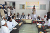 A MEETING AND DISCUSSION OF ULAMA'S IKRAM ON ANTI COMMUNAL VIOLENCE BILL PRESIDED BY MAULANA SAYED MOINUDDIN ASHRAF (MOIN MIYAN) AT DOTANKI.