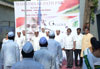Tribute to Father of the Nation Mahatma Gandhi on His Death Anniversary at Azad Maidan.