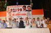 Congress Leader Ashok Chavan during Campaign Rally of Congress Candidate Sachin Sawant at Maghatane.