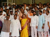 Shiv Sena MLA's on 3rd Day Assembly Session at Vidhan Bhavan Mumbai.