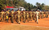 Parade Practice at Dadar Shivaji Park for Celebration of 26th Jan as REPUBLIC DAY.