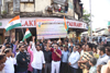 All Byculla Hindu Muslim & other Community Protest against AIMIM Chief on Controversial Statement.