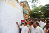 Mumbai Congress Signature Campaign Against Demonitization at C.S.T.Railway Station.