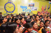 MP.SUPRIYATAI SULYE DURING RASHTRAVADI YUVATI CONGRESS ORG.LAKSHYA-2014 AT Y.B.CHAVAN CENTER.