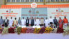 On Birth Anniversary Bal Thackeray's State Road Transport Corporation and the Department of Transport Jointly Released Various Public Utility Schemes Launched by Chief Minister Devendra,Shiv Sena Chief Udhav Thackeray's at at Mumbai Central.