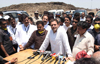 Vice-President of the Indian National Congress Leader Rahul Gandhi visit Deonar Dumping Ground in Mumbai. Vice-President of the Indian National Congress Leader Rahul Gandhi visit Deonar Dumping Ground in Mumbai.