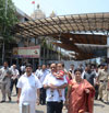 MINISTER NARAYANRAO RANE VISIT AT SIDHIVINAYAK TEMPLE DADAR ON HIS BIRTHDAY OCCASION.