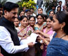 MP.SUPRIYA SULE WITH DELAGATES MEETS CHIEF MINISTER PRITHVIRAJ CHAVAN AT Y.B.CHAVAN. MP.SUPRIYA SULE WITH DELAGATES MEETS CHIEF MINISTER PRITHVIRAJ CHAVAN AT Y.B.CHAVAN.