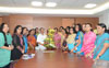 All Maharashtra Women Collector's & Dy.Collector's Meets Revenue Minister Eknath Khadse at Mantralaya.