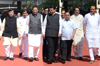 1st Day "Budget Session 2016" at VIdhan Bhavan in Mumbai.