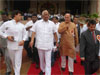 UNION MINISTER SHARAD PAWAR & M.P. & EX UNION MINISTER GURUDAS KAMAT AT VERSOVA.