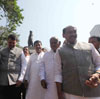 All Party Leader's Paying Tribute to The First Chief Minister of Maharashtra Late Yashwantrao Chavan on his 102th Birth Anniversary at Vidhan Bhavan Mumbai.