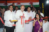 Congress-NCP North-West MP.Candidate Mr.Gurudas Kamat at Juhu. Congress-NCP North-West MP.Candidate Mr.Gurudas Kamat at Juhu.
