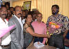 RPI Leader & MP.Ramdas Athawale at Savidhan Bunglow Bandra. RPI Leader & MP.Ramdas Athawale at Savidhan Bunglow Bandra.