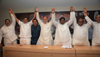 NEWLY APPOINTED MUMBAI CONGRESS PRESIDENT MEETING WITH ALL CONGRESS PARTY LEADERS & ACTIVE MEMBERS AT MUMBAI CONGRESS RAJIV GANDHI BHAVAN. NEWLY APPOINTED MUMBAI CONGRESS PRESIDENT MEETING WITH ALL CONGRESS PARTY LEADERS & ACTIVE MEMBERS AT MUMBAI CONGRESS RAJIV GANDHI BHAVAN.