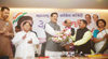 CHIEF MINISTER PRITHVIRAJ CHAVAN & MPCC PRESIDENT MANIKRAO THAKRE AT GANDHI BHAVAN.