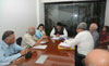 Shivshrusti Cultural Sports Center Delegates Meets Chief Minister Devendra Fadnavis at Varsha Bunglow Malbar Hill. Shivshrusti Cultural Sports Center Delegates Meets Chief Minister Devendra Fadnavis at Varsha Bunglow Malbar Hill.