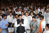 CHIEF MINISTER PRITHVIRAJ CHAVAN & MLA JAGANNATH SHETTY AT SHANMUKHANAND HALL. CHIEF MINISTER PRITHVIRAJ CHAVAN & MLA JAGANNATH SHETTY AT SHANMUKHANAND HALL.