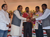 RPI LEADER RAMDAS ATHAWALE & MINISTER LAXMAN DHOBLE AT NANAVATI HALL KHAR. RPI LEADER RAMDAS ATHAWALE & MINISTER LAXMAN DHOBLE AT NANAVATI HALL KHAR.