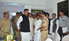 CHIEF MINISTER PRITHVIRAJ CHAVAN,HOME MINISTER R.R.PATIL & MINISTER MOHD.ARIF NASEEM KHAN INAUGURATED GOVANDI SHIVAJI NAGAR POLICE STATION & ANDHERI SAHAR POLICE STATION.