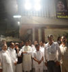 Chief Minister Prithviraj Chavan with Congress / NCP Party Leaders Paying Last Respect to BJP Leader Gopinath Munde at his Residence at Worli. Chief Minister Prithviraj Chavan with Congress / NCP Party Leaders Paying Last Respect to BJP Leader Gopinath Munde at his Residence at Worli.