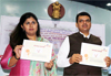 Chief Minister Devendra Fadnavis & Minister Pankaja Munde at Mantralaya. Chief Minister Devendra Fadnavis & Minister Pankaja Munde at Mantralaya.