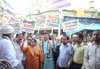 NCP Mumbai Minority Cell Protest at Minara Masjid.