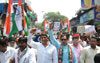 MLA Aslam Shaikh & Ex.MLA Rajhans Singh during Mumbai Regional Congress Protest Against Rationing Office at Malad. MLA Aslam Shaikh & Ex.MLA Rajhans Singh during Mumbai Regional Congress Protest Against Rationing Office at Malad.