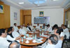 Congress Leaders Meeting at Tilak Bhavan