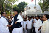 TRIBUTE TO BHARAT RATNA DR.BABASAHEB AMBEDKAR ON HIS MAHAPARINIRVAN DIN AT CHAITY BHOOMI DADAR.