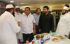 MINISTER NARAYANRAO RANE & SWABHIMAN SANGHTANA PRESIDENT NITESH RANE ATTENDS ROZA IFTAR PARTY AT COLABA.