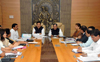 MINORITY MEETING WITH CHIEF MINISTER PRITHVIRAJ CHAVAN AT VIDHAN BHAVAN.