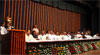 CONGRESS & NCP CANDIDATE OF PRESIDENT PRANAV MUKHERJEE AT Y.B.CHAVAN CENTER IN MUMBAI.