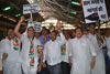 Congress Party MPCC & MRCC President's Manikrao Thakare & Prof. Janardan Chandurkar Travelled by Local Train Without Ticket from CST Mumbai to Thane with thousands of party workers to Protest Against Railway Fare Hike. Congress Party MPCC & MRCC President's Manikrao Thakare & Prof. Janardan Chandurkar Travelled by Local Train Without Ticket from CST Mumbai to Thane with thousands of party workers to Protest Against Railway Fare Hike.