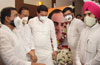 Congress Party Leaders Paying Tribute to Former Prime Minister Rajiv Gandhi on his Death Anniversary.