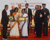 PRESIDENT OF INDIA MAHAMAI PRATIBHATAI DEVISINGH PATIL CONFERED AIILGS AWARDS CEREMONY 2011 AT Y.B.CHAVAN AUDITORIUM.
