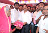 MINISTER MOHD.ARIF NASIM KHAN ON HIS BIRTHDAY TODAY IN CHANDIVLI AT KURLA.