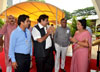 BJP PRESIDENT NITIN GADKARI AT VIDHAN BHAVAN ON OCCASION SHIVSENA LEADER & MLC NILAMTAI GORE