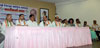 MPCC PRESIDENT MANIKRAO THAKARE & MP.EKNATH GAIKWAD AT TILAK BHAVAN DADAR.