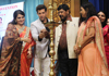 Social Justice Minister of State Ramdas Athawale,Cine Star to Hrithik Roshan & Shaina NC at during Giants International Convention at Yogi Sabhagruh Dadar.