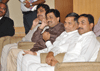 CONGRESS & BJP LEADERS  AT HOTEL TAJ PRESIDENT.
